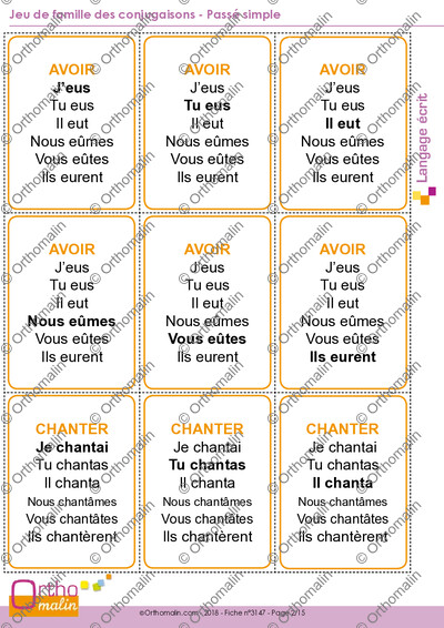Page 2 de la fiche