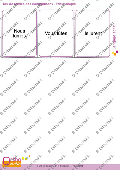 Page 15 de la fiche