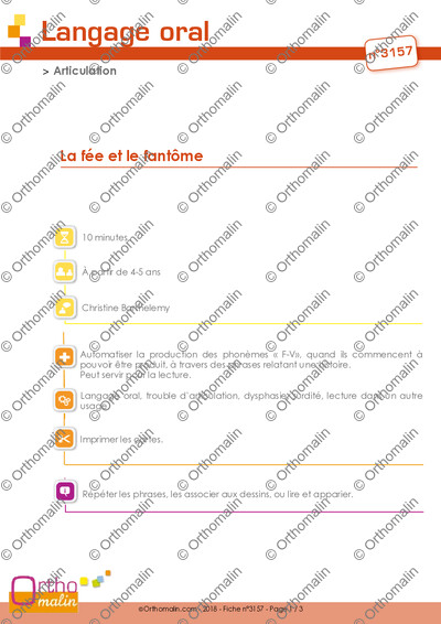 Page 1 de la fiche