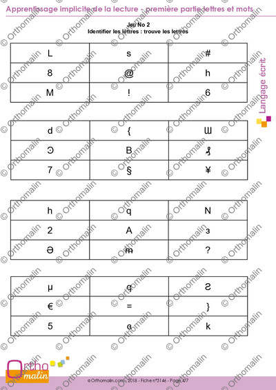 Page 4 de la fiche