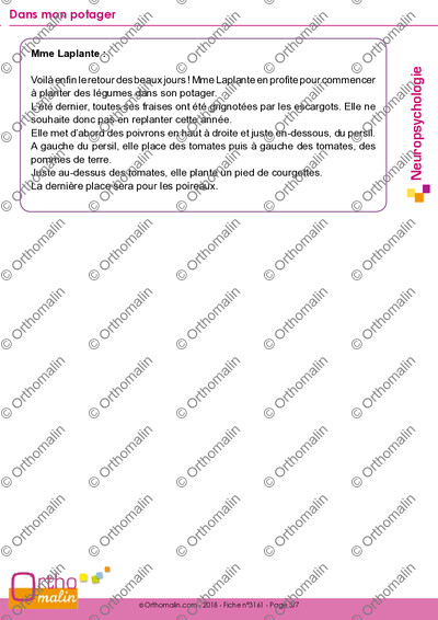 Page 5 de la fiche