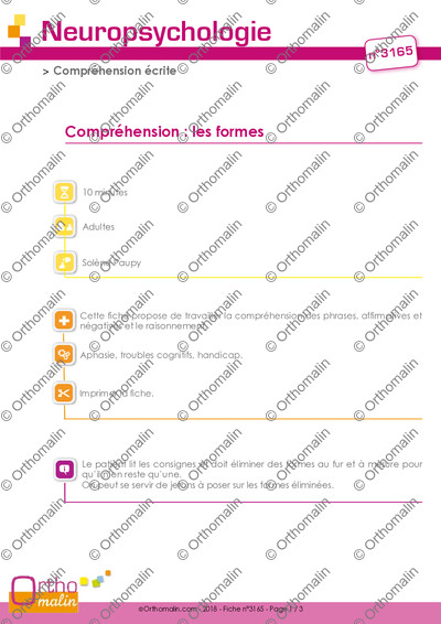 Page 1 de la fiche