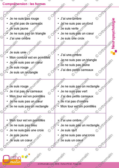 Page 2 de la fiche