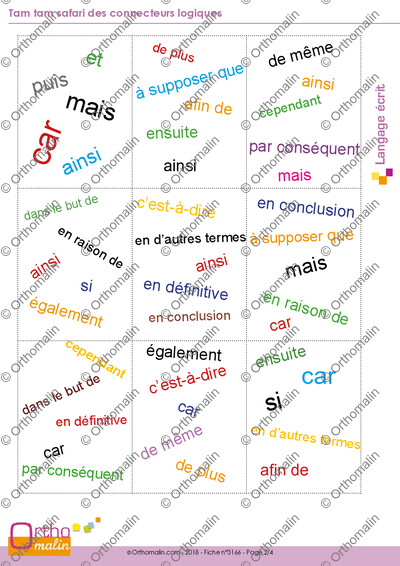 Page 2 de la fiche