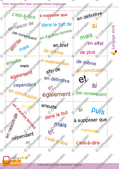Page 3 de la fiche