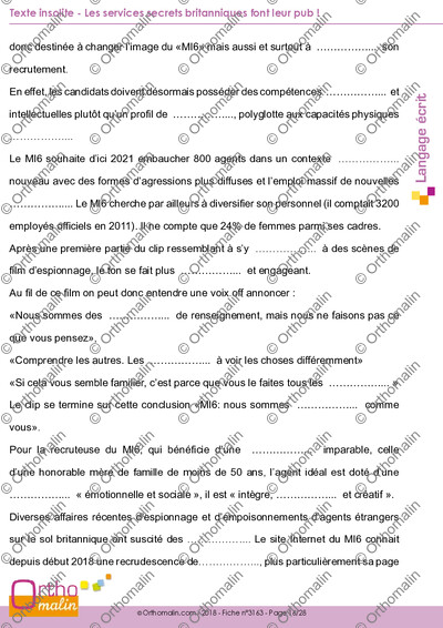 Page 16 de la fiche