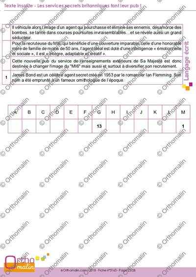 Page 23 de la fiche