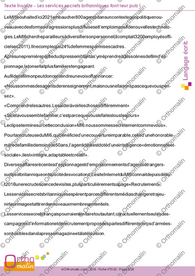 Page 8 de la fiche