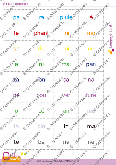 Page 2 de la fiche