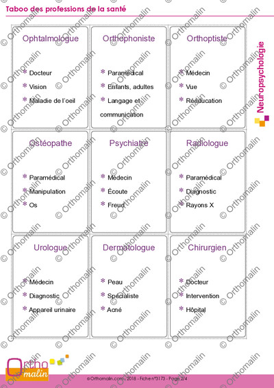 Page 2 de la fiche