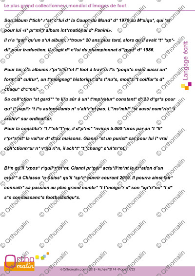 Page 14 de la fiche