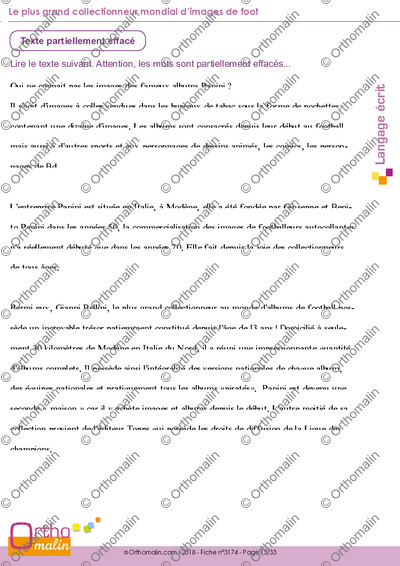 Page 15 de la fiche