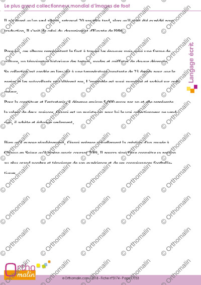 Page 17 de la fiche