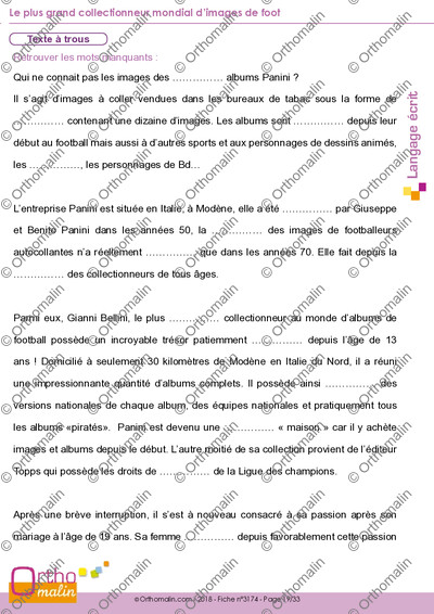 Page 19 de la fiche