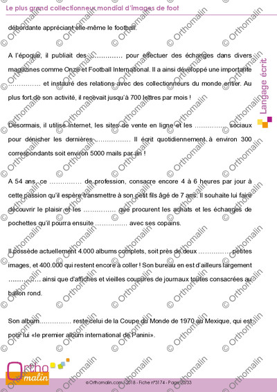 Page 20 de la fiche