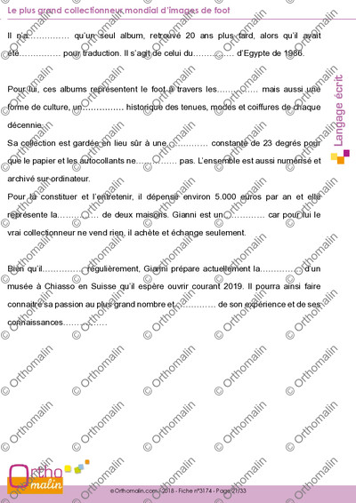 Page 21 de la fiche