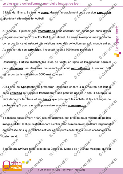 Page 23 de la fiche