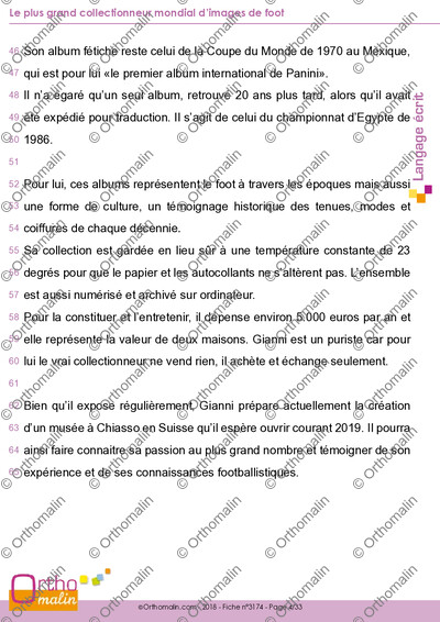 Page 4 de la fiche
