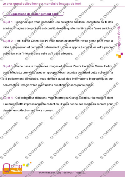 Page 33 de la fiche