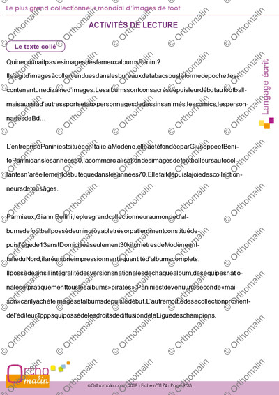 Page 9 de la fiche