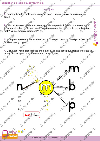 Page 3 de la fiche