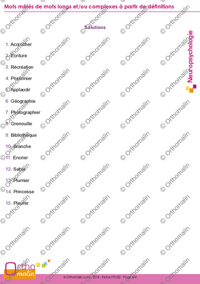 Page 4 de la fiche