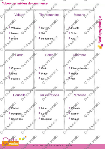 Page 5 de la fiche