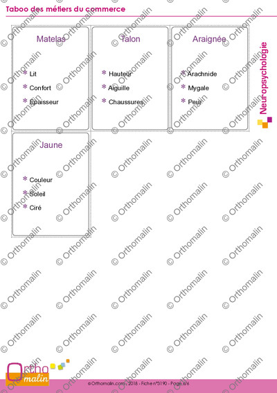 Page 6 de la fiche