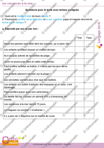 Page 6 de la fiche
