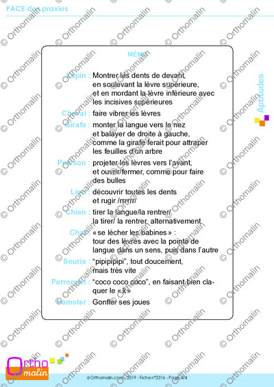 Page 4 de la fiche