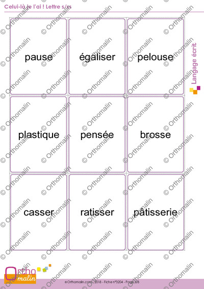 Page 6 de la fiche