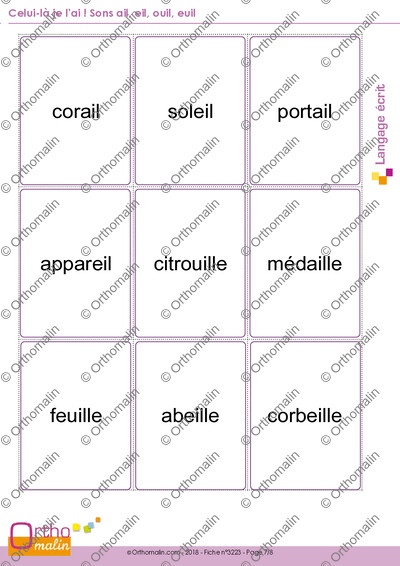 Page 7 de la fiche