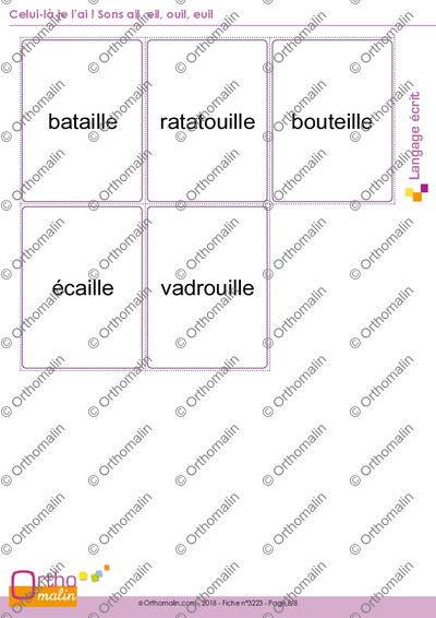 Page 8 de la fiche