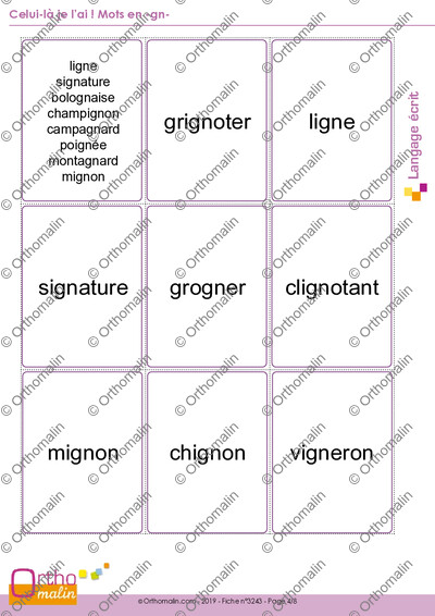 Page 4 de la fiche