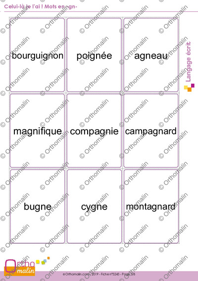 Page 5 de la fiche
