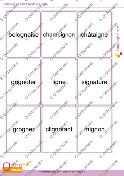 Page 6 de la fiche