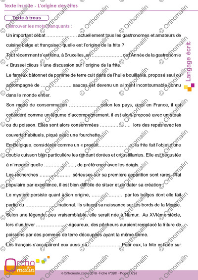 Page 14 de la fiche