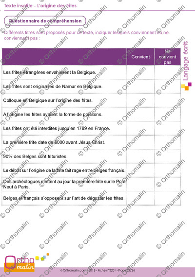 Page 21 de la fiche