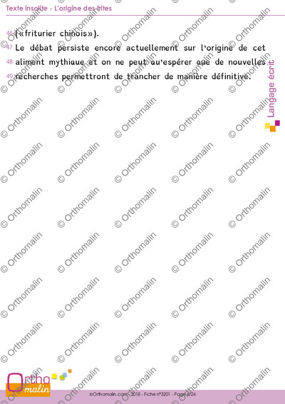 Page 6 de la fiche