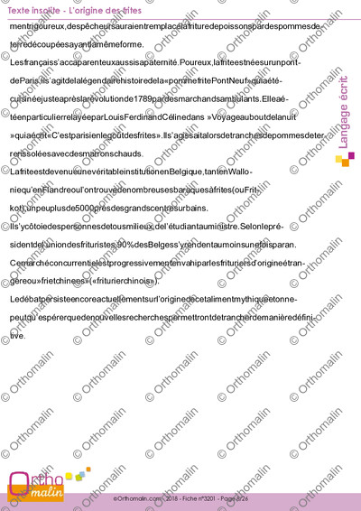 Page 8 de la fiche