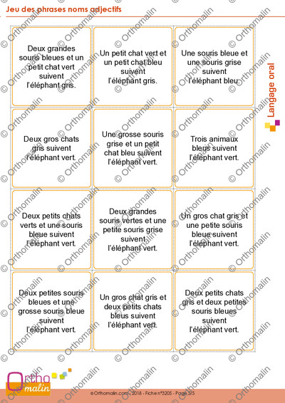 Page 5 de la fiche