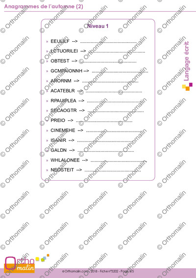 Page 4 de la fiche