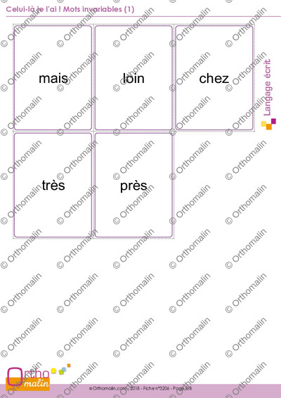 Page 8 de la fiche