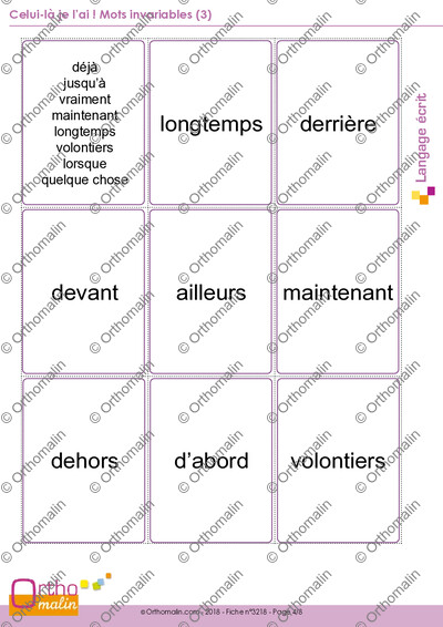 Page 4 de la fiche