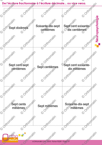 Page 7 de la fiche