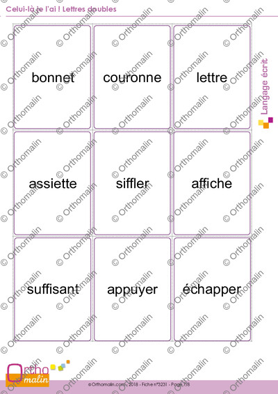 Page 7 de la fiche