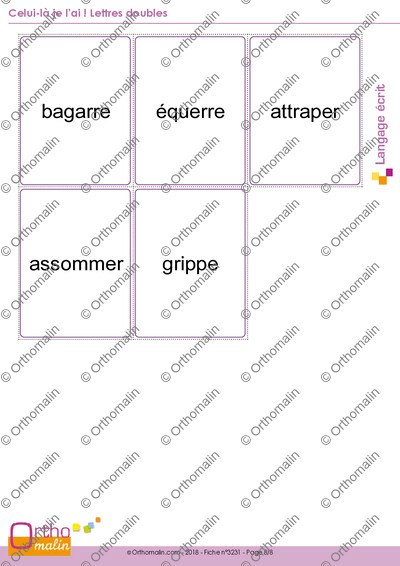 Page 8 de la fiche