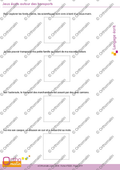 Page 3 de la fiche
