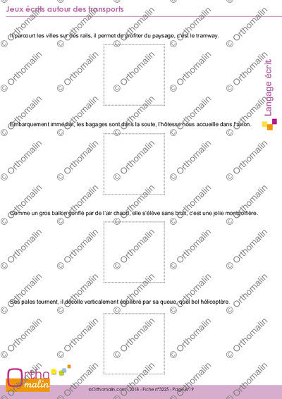 Page 6 de la fiche