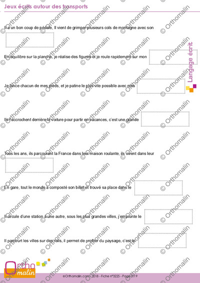 Page 9 de la fiche